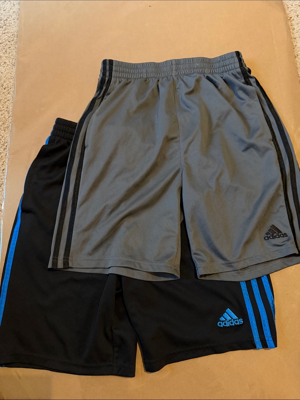 2 pair Adidas shorts